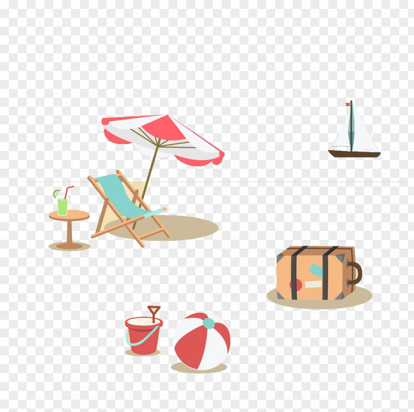 Beach Adobe Illustrator PNG