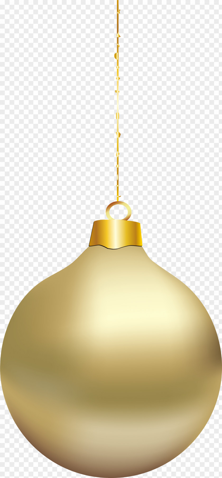Golden Atmosphere Ornaments Christmas Ornament Motif PNG