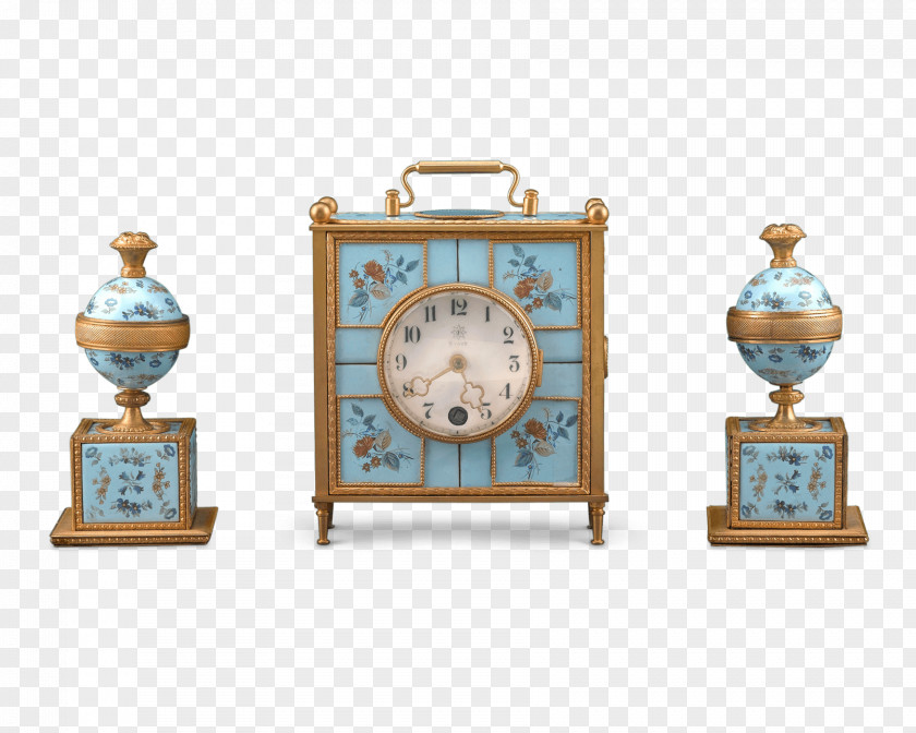 Hand-painted Articles Clock Measuring Scales PNG