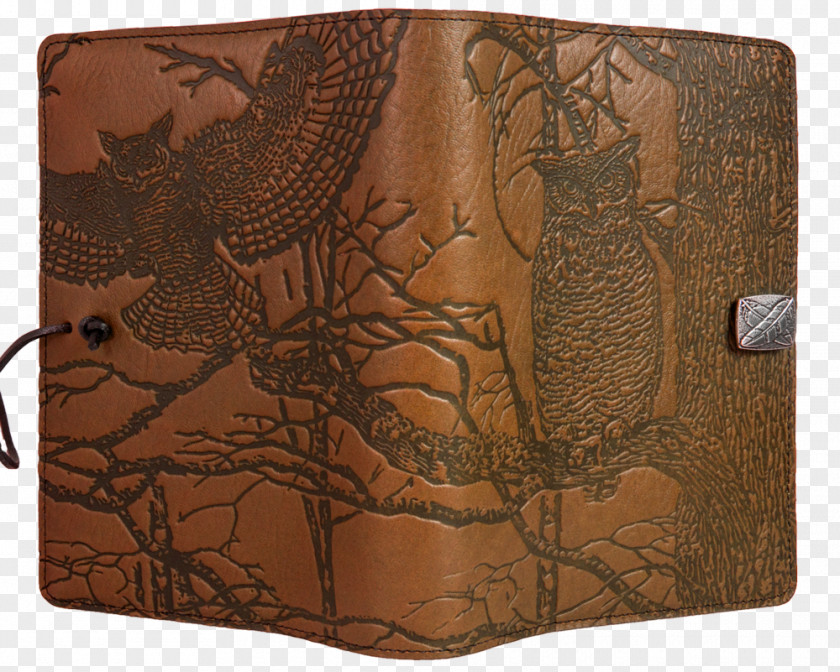 Notebook Leather Owl Wallet Journal PNG