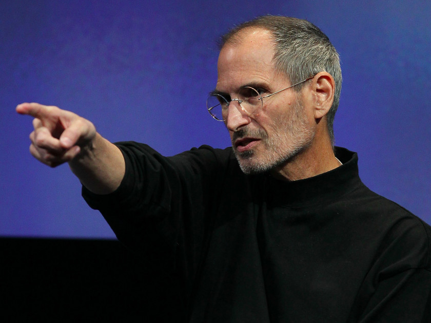 Steve Jobs Apple Polo Neck Reality Distortion Field PNG