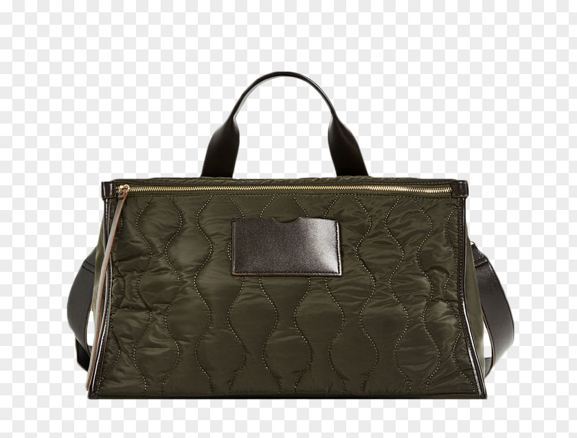Zara Quilting Bowling Bag Handbag Suede Messenger PNG