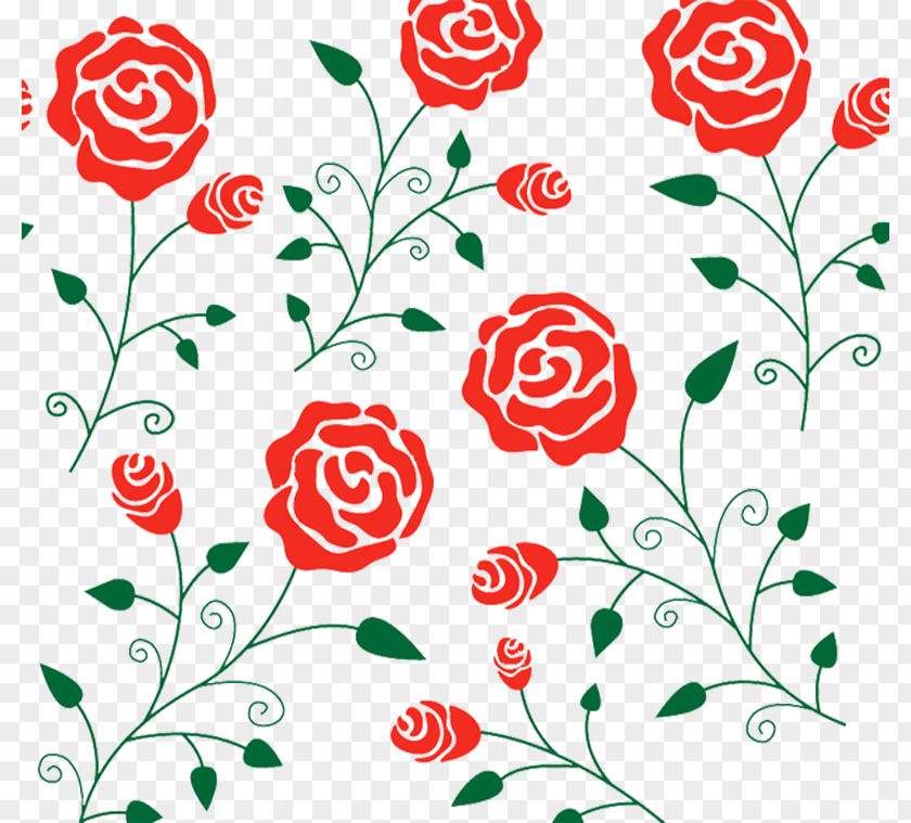 Bright Red Rose Wallpaper Beach Rosa Multiflora Euclidean Vector Download PNG