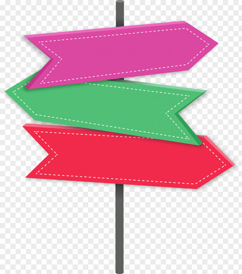 Color Simple Direction Card Decoration Pattern Download Clip Art PNG