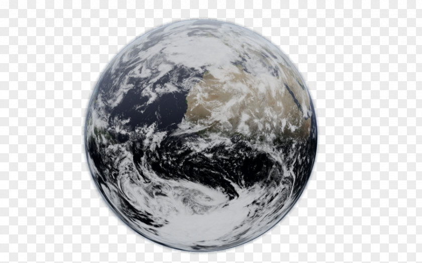 Earth Planet 3D Rendering PNG