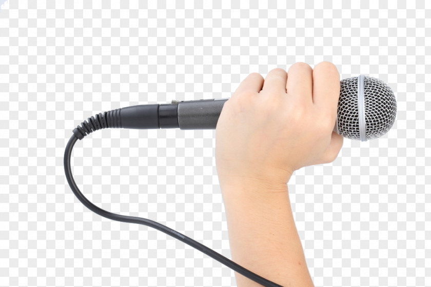 Microphone Karaoke Audio Electronics Sound PNG electronics Sound, in hand clipart PNG
