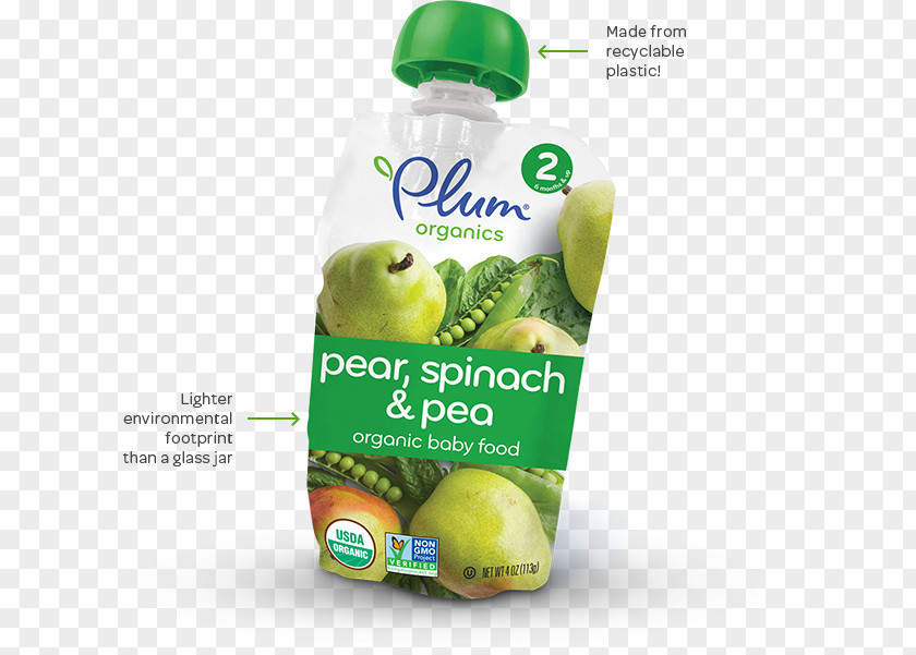 Pea Baby Food Organic Vegetable PNG