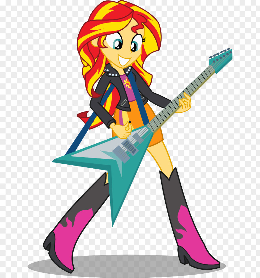 People Play Guitar Sunset Shimmer Twilight Sparkle Rainbow Dash Applejack Equestria PNG