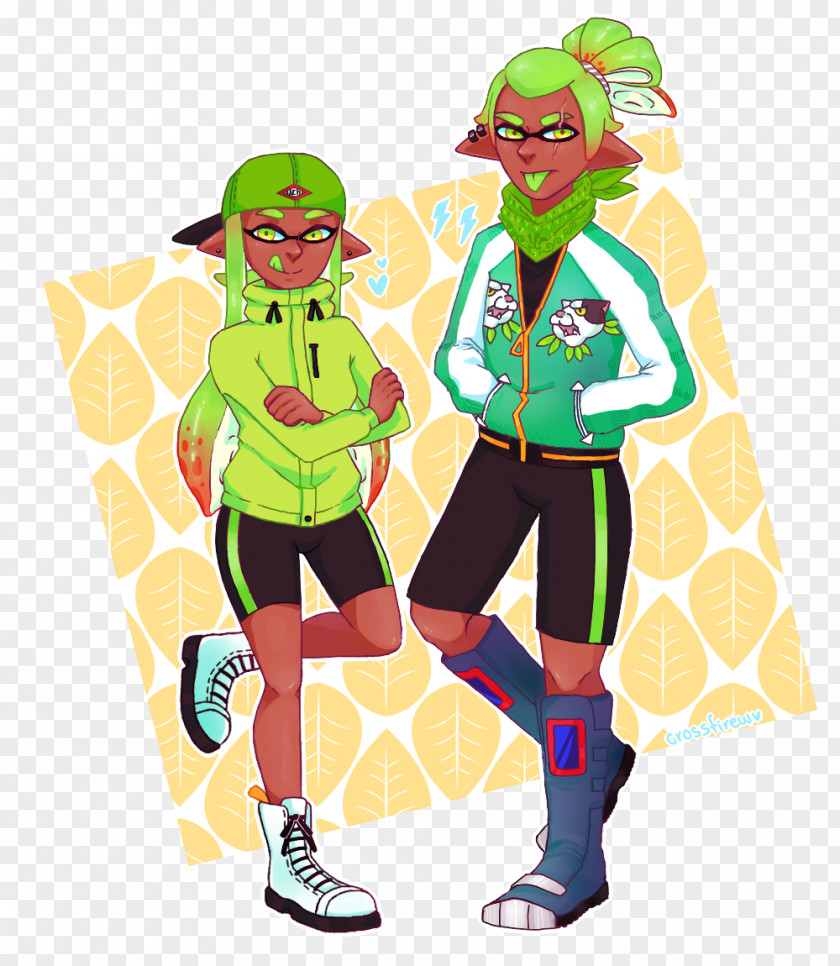 Twins Splatoon DeviantArt Fan Art PNG