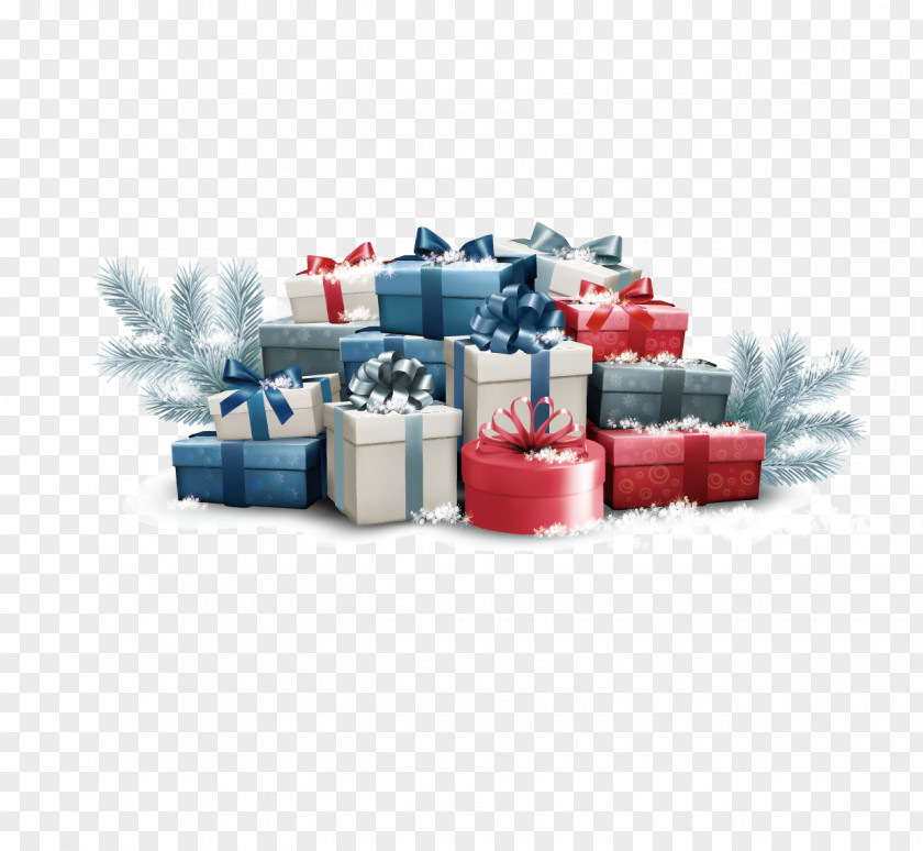 Variety Of Christmas Gifts Gift Illustration PNG
