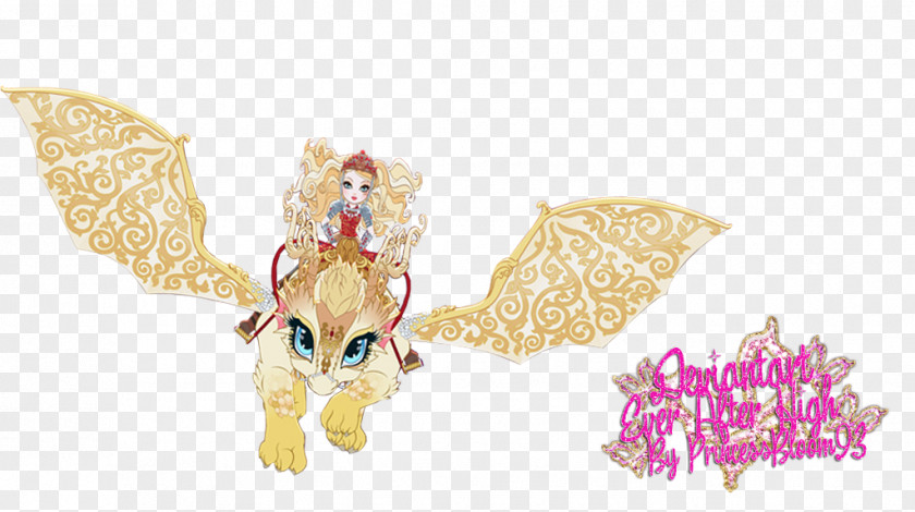 Dragon White Ever After High Game Doll PNG