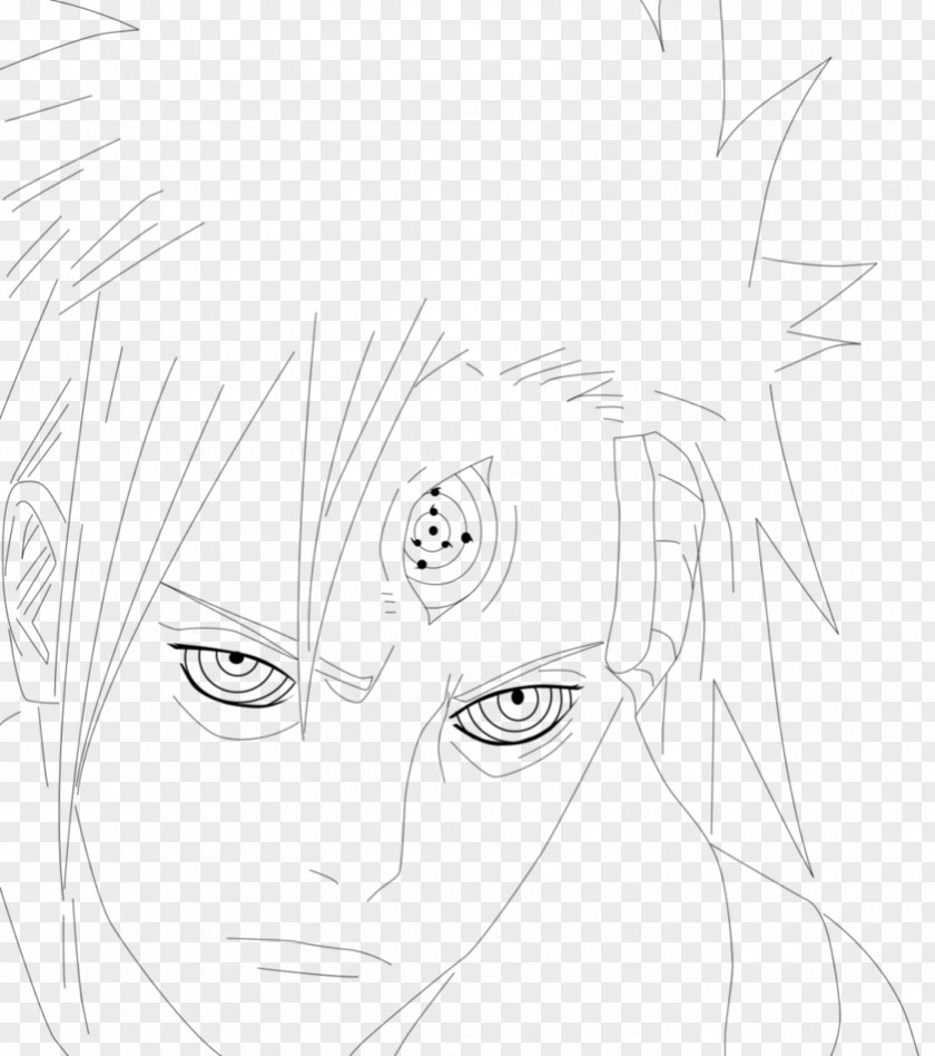 Eye Eyebrow Line Art Forehead Sketch PNG