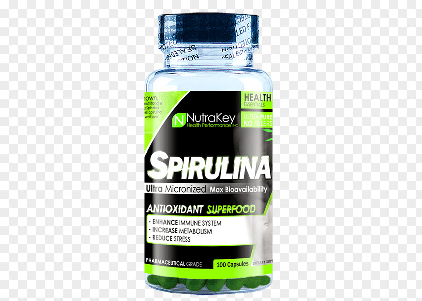 Health Dietary Supplement Nutrient Spirulina Mineral Vitamin PNG