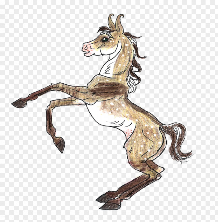 Mustang Stallion Rein Giraffe Pack Animal PNG