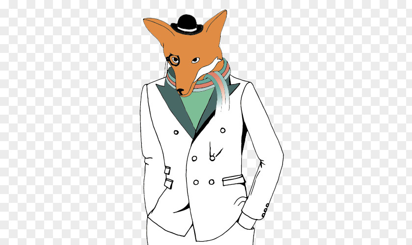 Fox Canidae Cartoon PNG