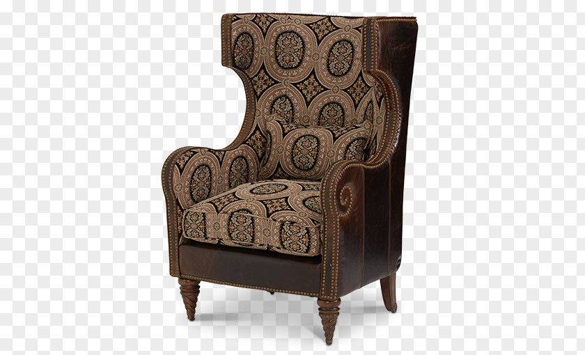 Leather Material Club Chair Egg Wing Furniture PNG