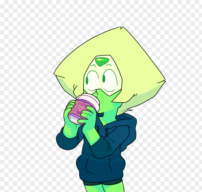 Peridot Green Cartoon Network Gemstone PNG