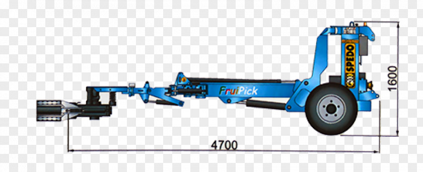 Tree Machine Harvester Power Take-off Hydraulics PNG