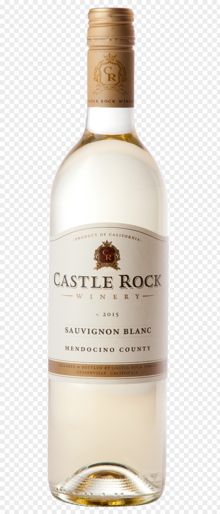 Wine Liqueur White Castle Rock Winery Pinot Noir PNG