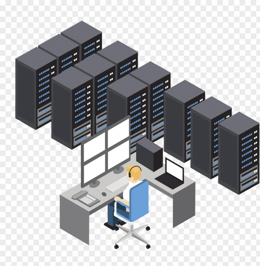 Cloud Computing Water Treatment Computer Servers Data Network PNG