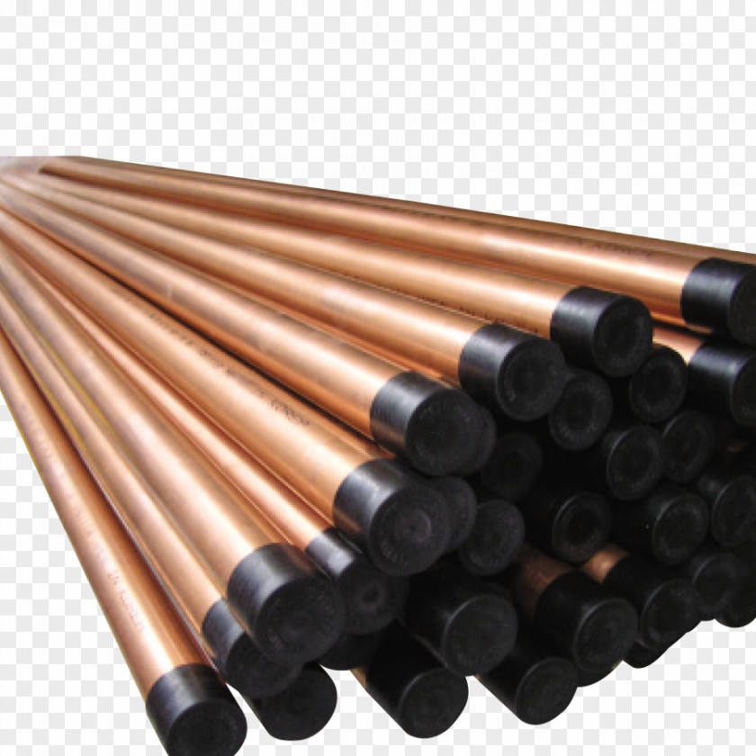 Coil Copper Pipe Metal Material Steel PNG