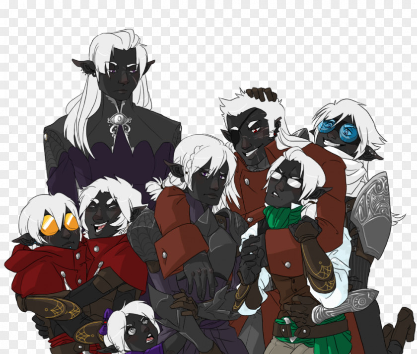 Drow Lovers Drawing DeviantArt Digital Art Love PNG