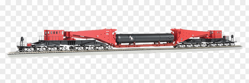 Freight Train Railroad Car Rail Transport Schnabel HO Scale PNG