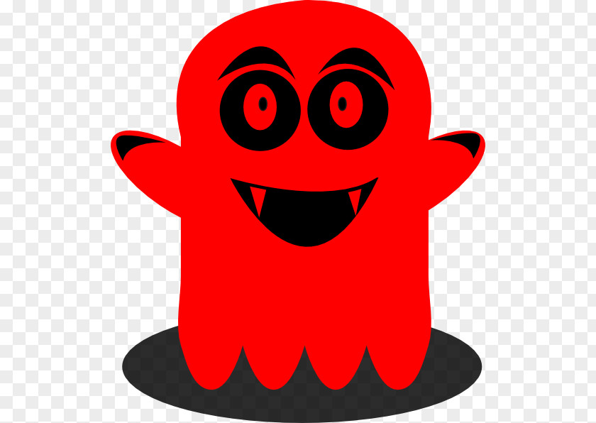 Ghost Red Clip Art PNG