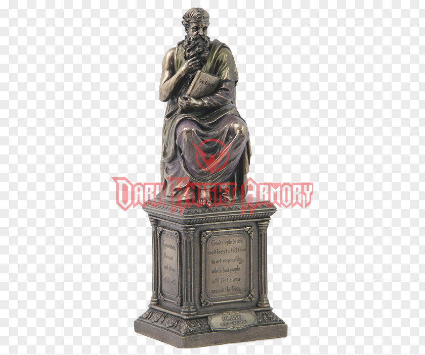 Statue Sculpture Philosopher Ancient Greek Philosophy Figurine PNG