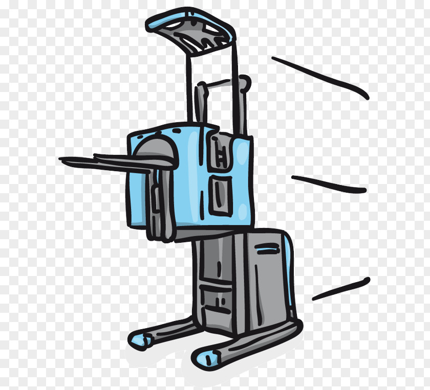 Warehouse Forklift Diesel Fuel Machine Truck PNG