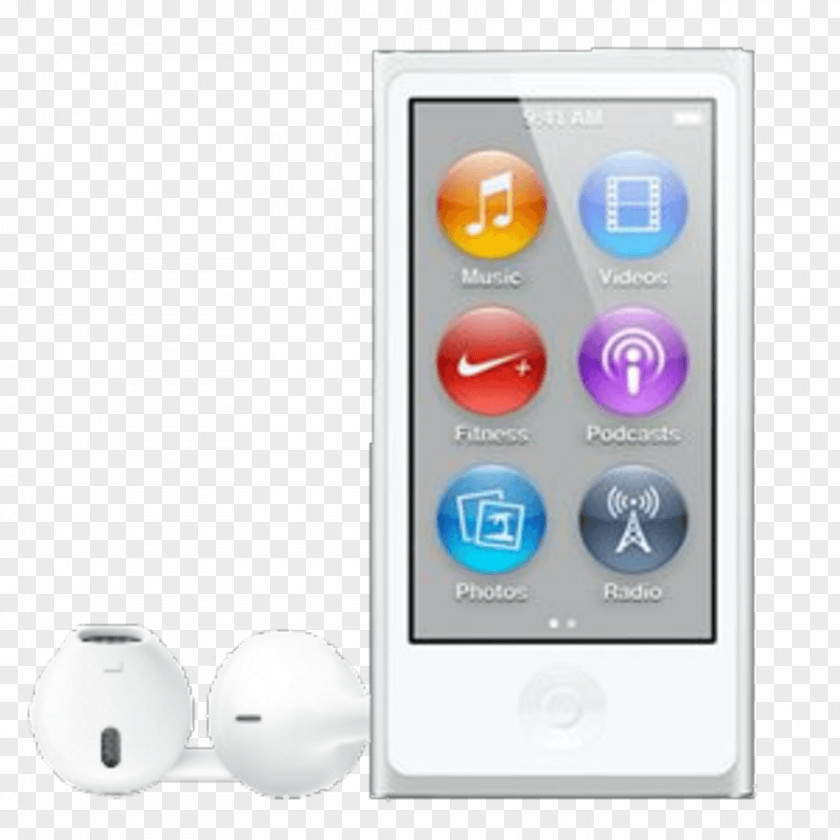 Apple IPod Nano (7th Generation) Touch Headphones PNG