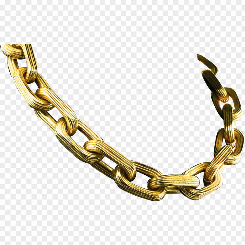 Chain Gold Necklace Jewellery PNG