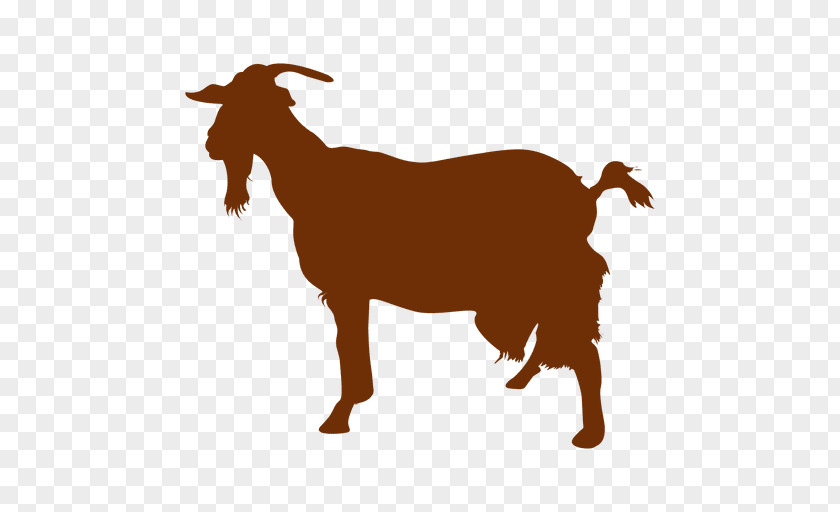 Goat Boer Sheep Feral Silhouette PNG