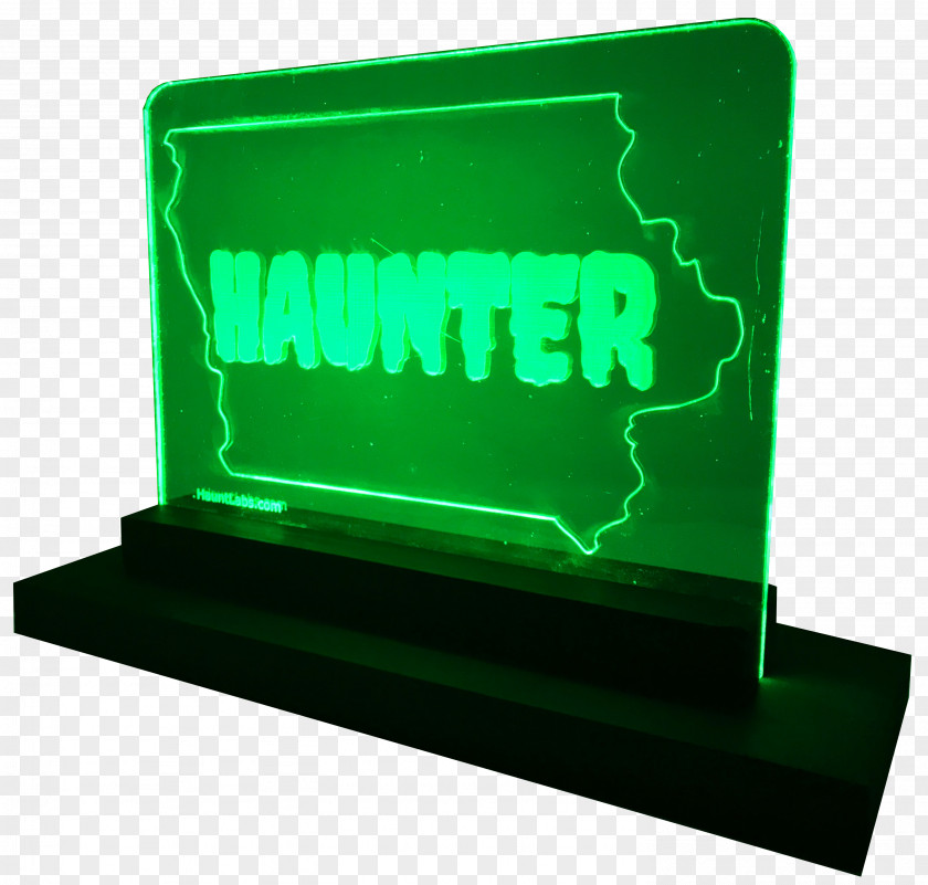 Illuminated Sign Haunter California Alaska Arkansas Arizona PNG