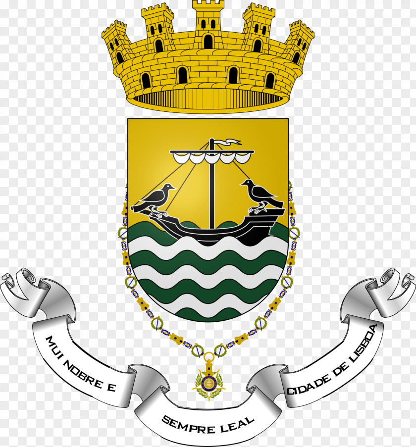 Lisboa Lisbon Coat Of Arms Royalty-free PNG