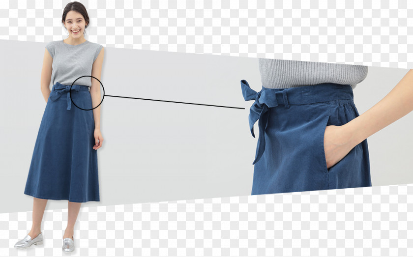 Ribbon Stripe Dress Clothing Electric Blue Skirt Fashion PNG