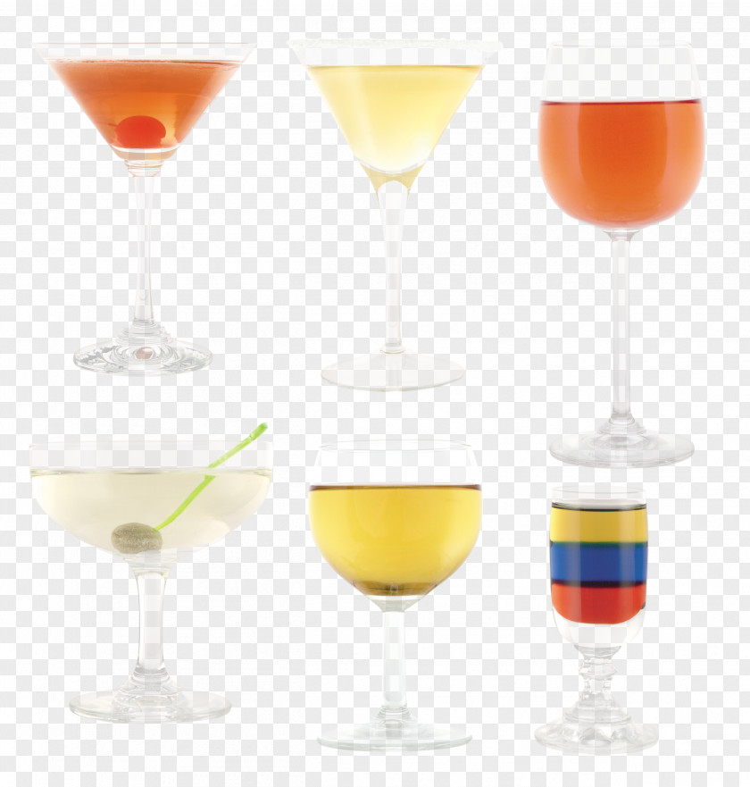 Cocktail Garnish Wine Glass Martini Champagne PNG
