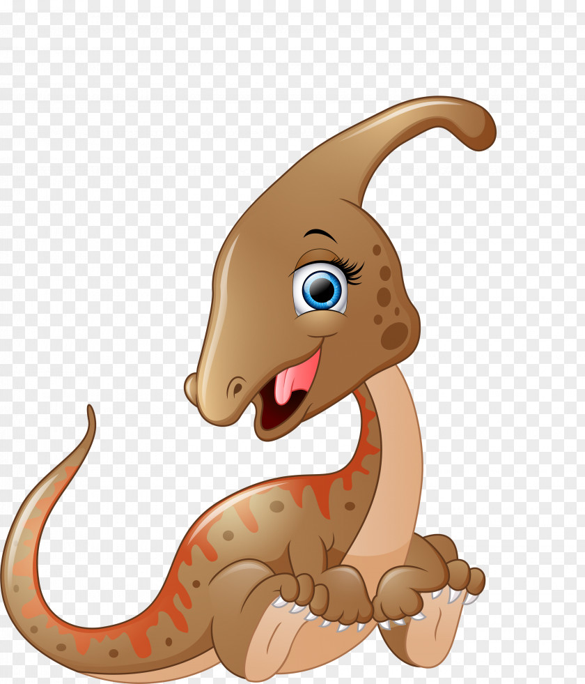 Dinosaur Parasaurolophus Brachiosaurus Illustration Vector Graphics PNG