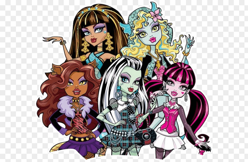 Doll Monster High Iron-on Frankie Stein Barbie PNG