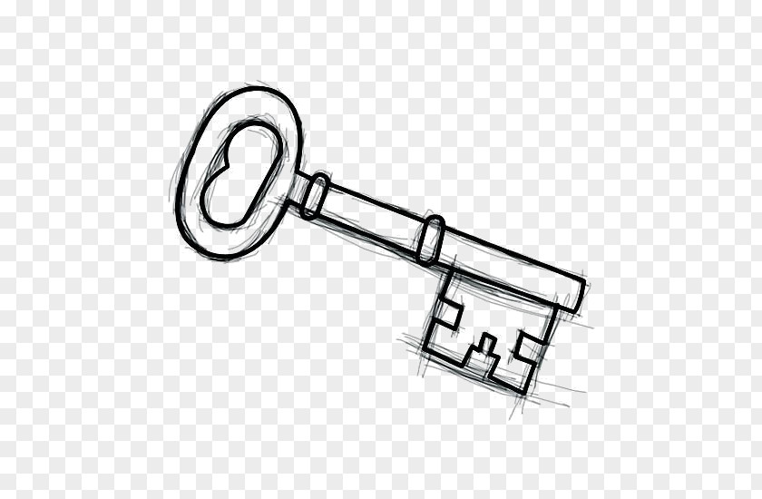 Key Drawing Sketch Image Clip Art Line PNG