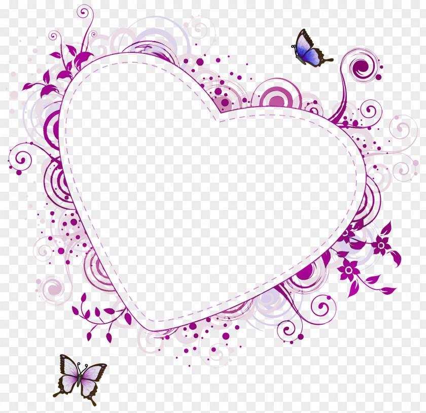 Love Violet Heart Emoji Background PNG