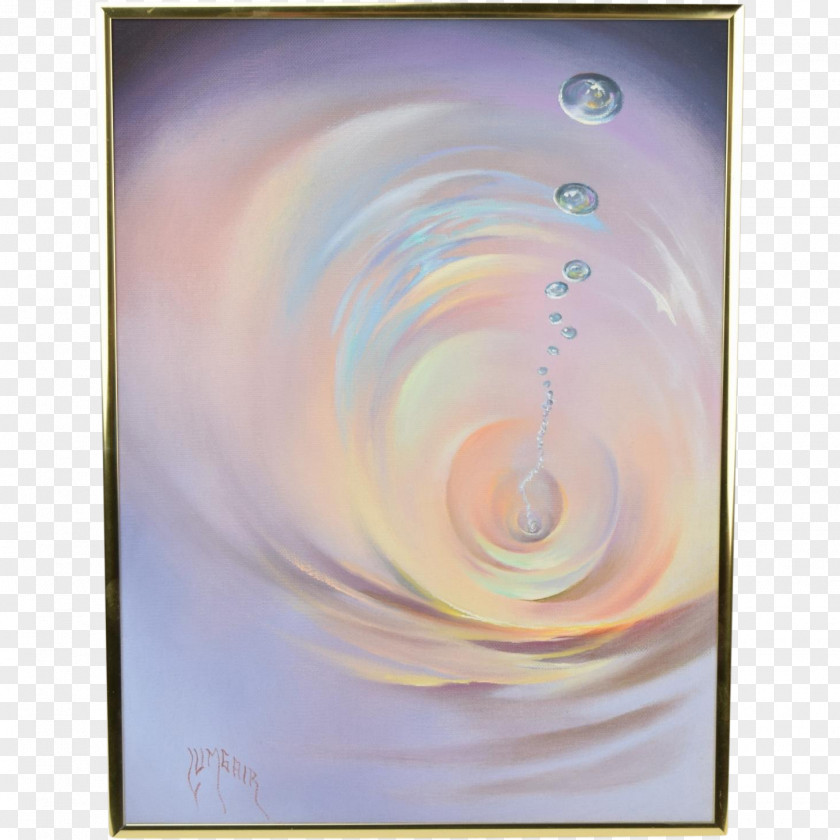 Oil Painting Abstract Art PNG