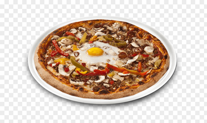 Pizza California-style Sicilian Merguez Mozzarella PNG