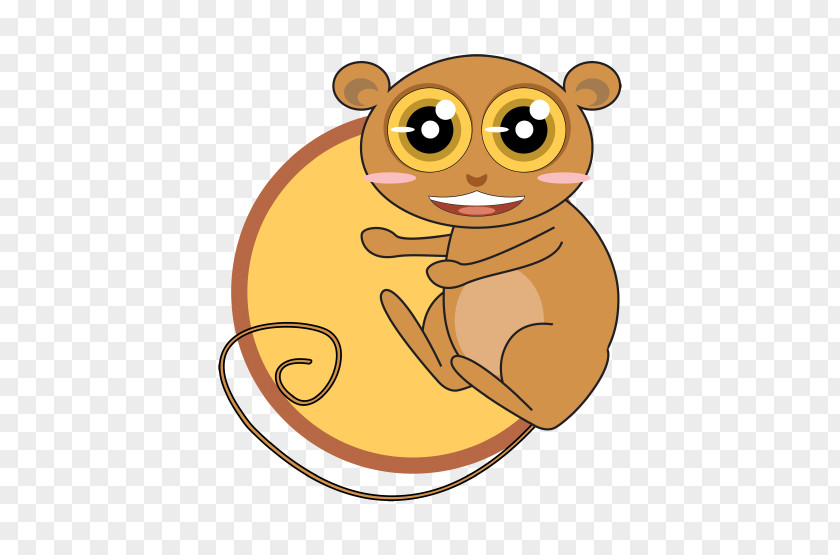 Tarsier Whiskers Walking Fish Digital Art PNG