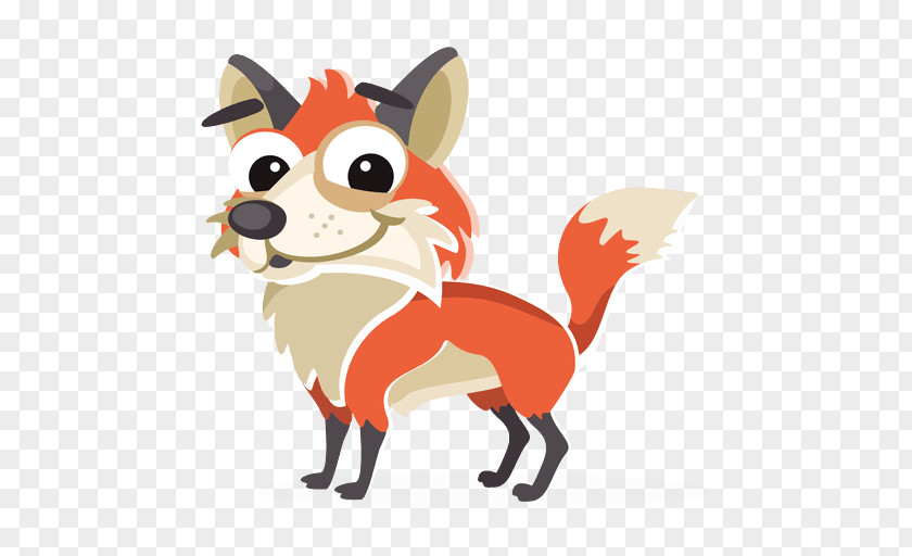 Animation Tail Cartoon Red Fox Animated Clip Art PNG