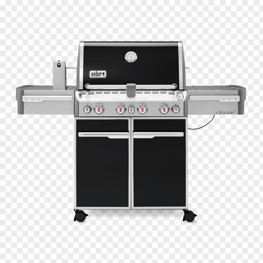 Barbecue Top Weber Summit E-470 Weber-Stephen Products Grilling Propane PNG