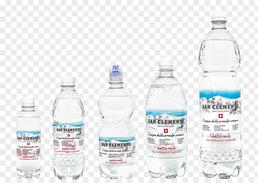 Bottle Water Bottles Mineral Glass Plastic Bottled PNG