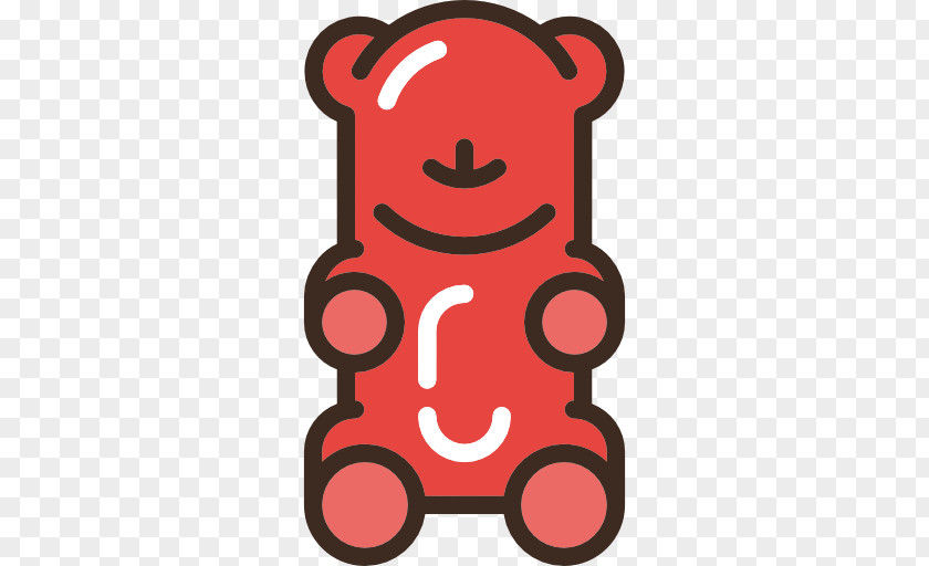 Candy Gummy Bear Gummi Icon PNG