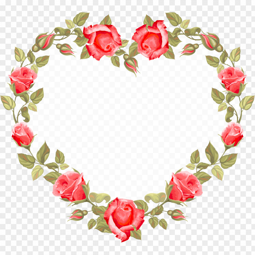 Love Roses Ring Wedding Invitation Flower Heart Clip Art PNG