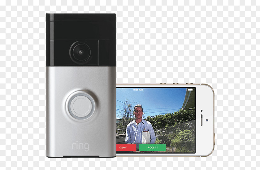 Ring Mobile Phones Door Bells & Chimes Smart Doorbell Wireless PNG